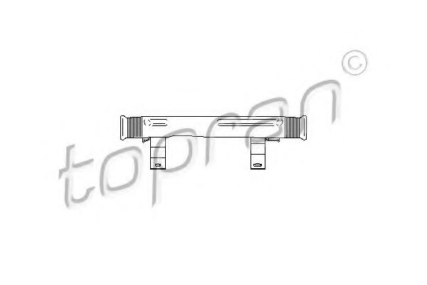 721 924 TOPRAN Wheel Suspension Control Arm-/Trailing Arm Bush