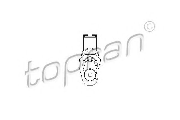 721 679 TOPRAN Wheel Suspension Rod/Strut, stabiliser