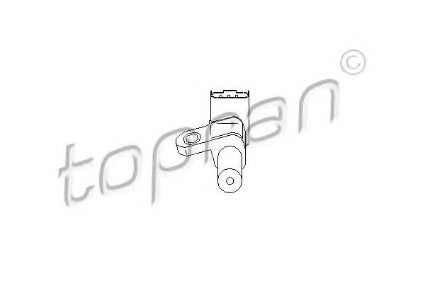 722 033 TOPRAN Wheel Suspension Track Control Arm