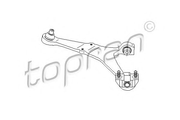 720 204 TOPRAN Wheel Suspension Track Control Arm