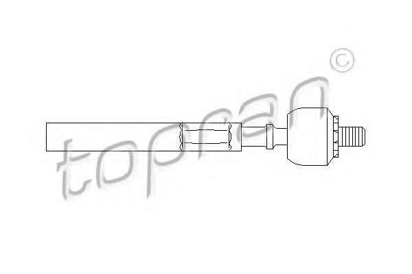 720 399 TOPRAN Wheel Suspension Track Control Arm