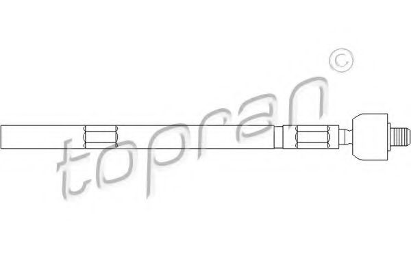 720 407 TOPRAN Tie Rod Axle Joint