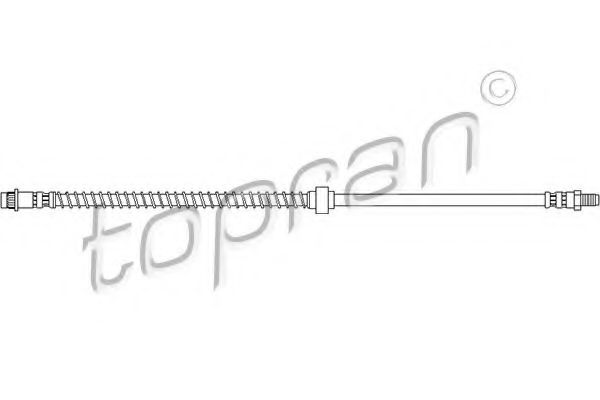 720 928 TOPRAN Wheel Suspension Track Control Arm