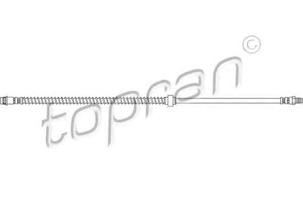 720 927 TOPRAN Exhaust System End Silencer