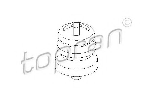 721 805 TOPRAN Suspension Rubber Buffer, suspension