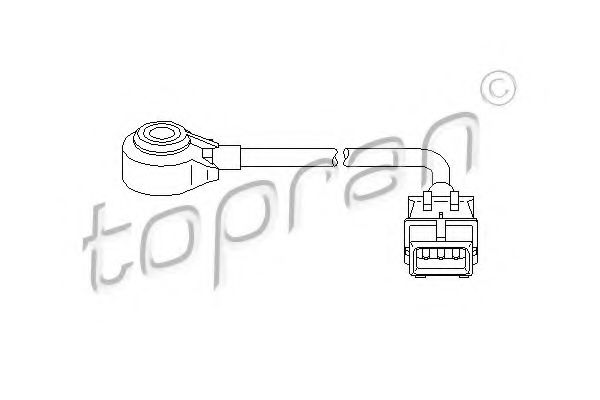 721 706 TOPRAN Exhaust System Front Silencer