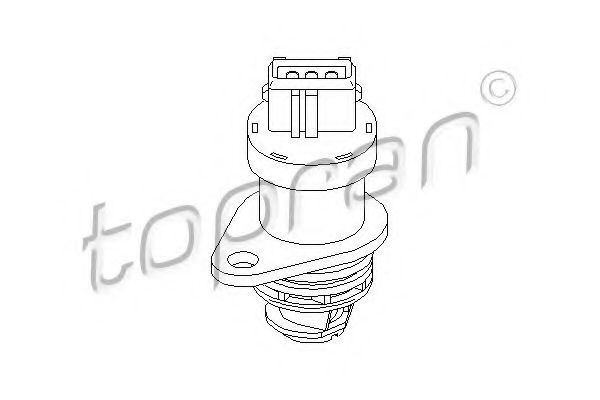721 913 TOPRAN RPM Sensor, manual transmission