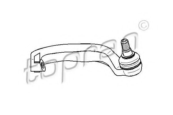 401 824 TOPRAN Exhaust System Mounting Kit, exhaust system