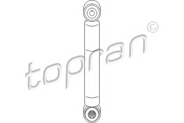 109 154 TOPRAN Vibration Damper, v-ribbed belt