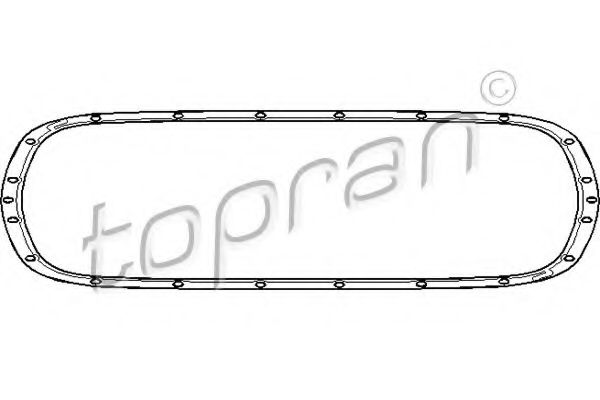 500 787 TOPRAN Seal, automatic transmission oil pan