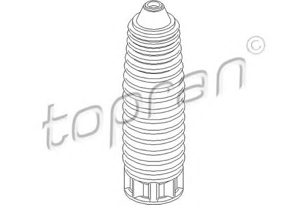 722 480 TOPRAN Crankcase O-Ring Set, cylinder sleeve