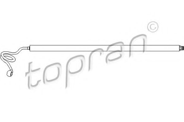 113 359 TOPRAN Hydraulic Hose, steering system