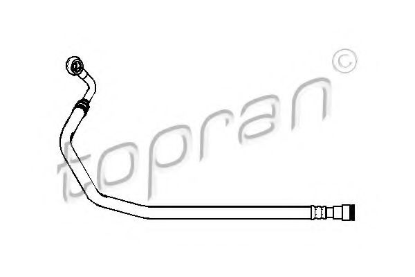 501 735 TOPRAN Steering Hydraulic Hose, steering system