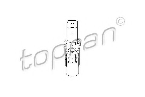 207 846 TOPRAN Sensor, crankshaft pulse