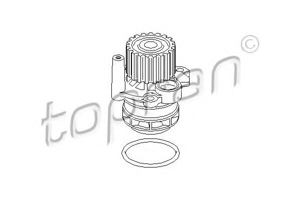 112 945 TOPRAN Cooling System Water Pump