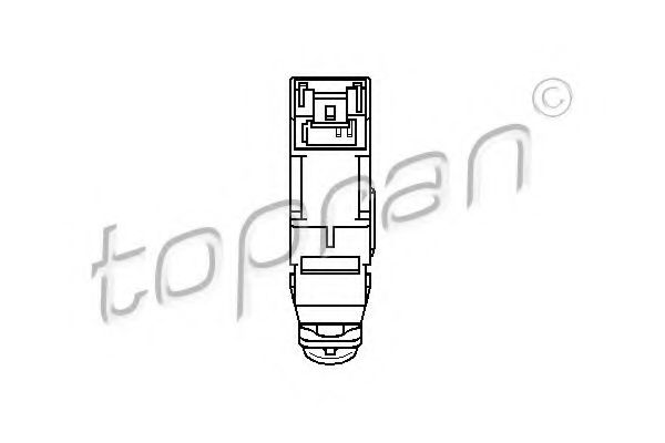 207 819 TOPRAN Signal System Brake Light Switch