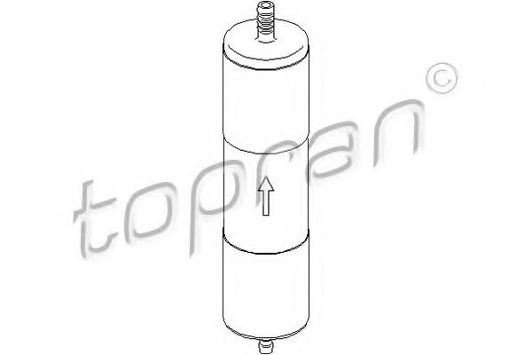 113 153 TOPRAN Fuel filter