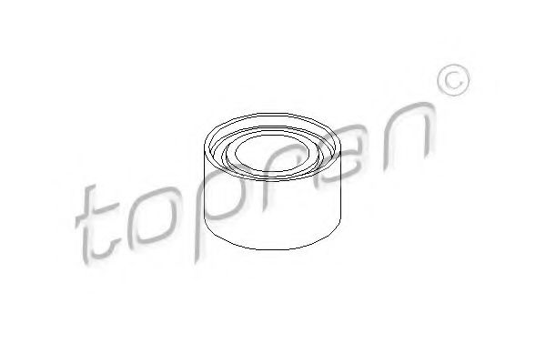 722 769 TOPRAN Deflection/Guide Pulley, timing belt