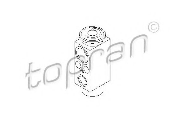 407 785 TOPRAN Air Conditioning Expansion Valve, air conditioning