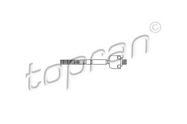 407 718 TOPRAN Tie Rod Axle Joint