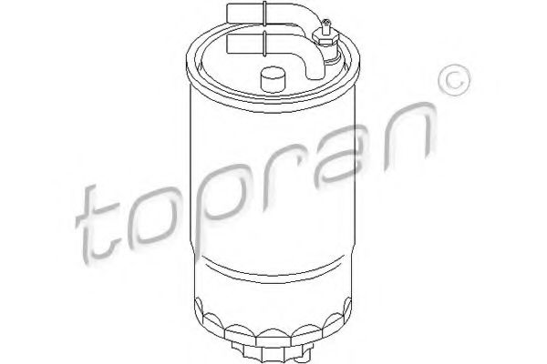 207 977 TOPRAN Fuel filter