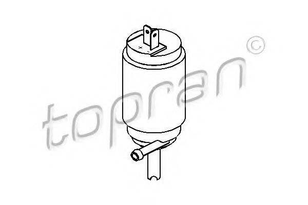 401 232 TOPRAN Mounting Kit, catalytic converter