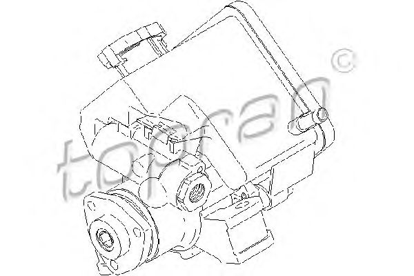 407 981 TOPRAN Hydraulic Pump, steering system