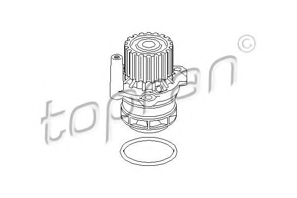 113 132 TOPRAN Cooling System Water Pump