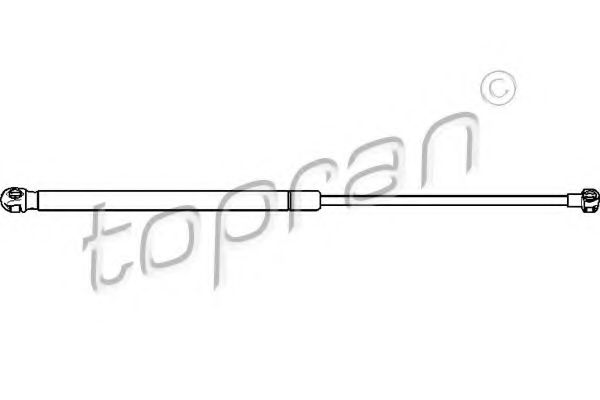 113 016 TOPRAN Clutch Cable