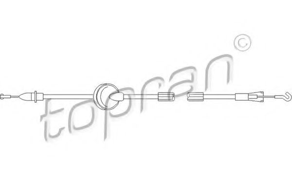 113 427 TOPRAN Exhaust System Exhaust Pipe