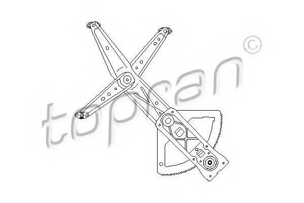 200 043 TOPRAN Wheel Suspension Wheel Bearing Kit