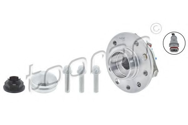 207 390 TOPRAN Wheel Bearing Kit