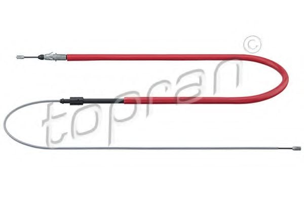723 560 TOPRAN Brake System Cable, parking brake