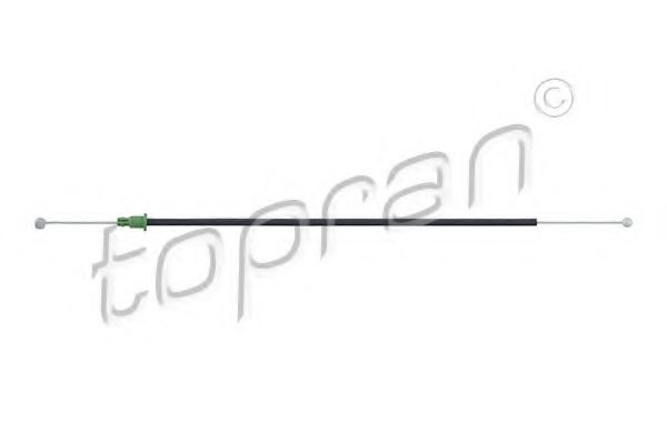 408 987 TOPRAN Cable, parking brake