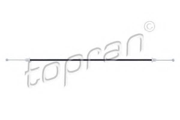 408 989 TOPRAN Cable, parking brake