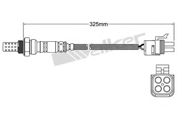 250-24830 WALKER+PRODUCTS Mixture Formation Lambda Sensor