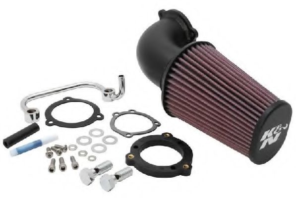 63-1126 K%26N+FILTERS Exhaust System Front Silencer