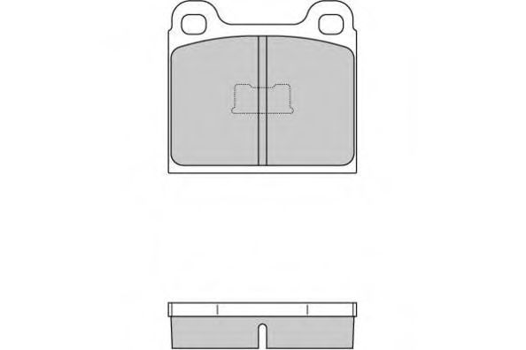12-0054 E.T.F. Brake Pad Set, disc brake