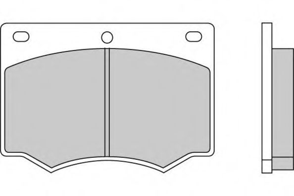 120169 E.T.F. Brake Pad Set, disc brake