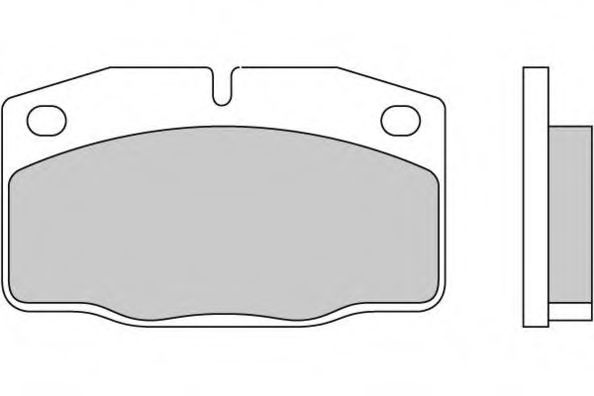 12-0271 E.T.F. Brake Pad Set, disc brake