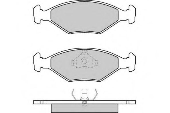 12-0343-1 ETF Brake System Brake Pad Set, disc brake