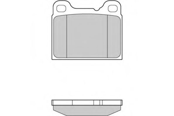 12-0383 ETF Brake Pad Set, disc brake