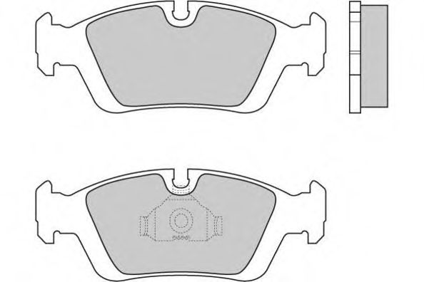 12-0432 ETF Brake Pad Set, disc brake