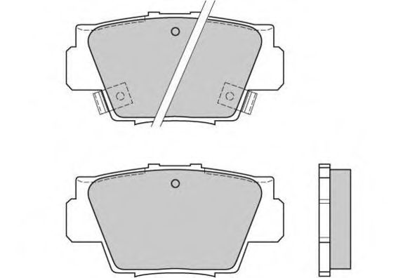 12-0545 ETF Brake Pad Set, disc brake
