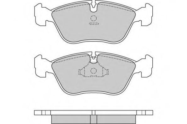 12-0559 ETF Brake System Brake Pad Set, disc brake