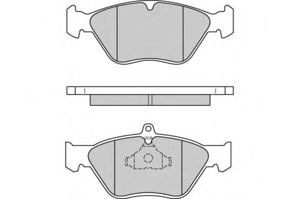 12-0585 E.T.F. Brake Pad Set, disc brake