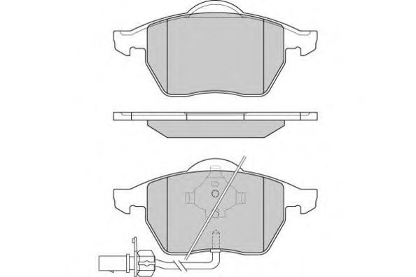 12-0816 E.T.F. Brake Pad Set, disc brake
