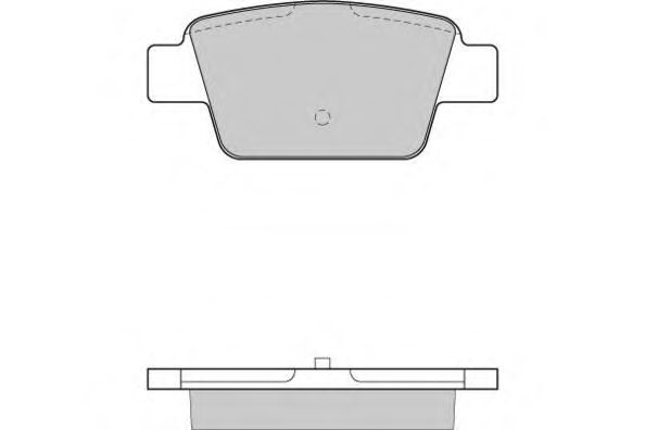 12-0947 ETF Тормозная система Комплект тормозных колодок, дисковый тормоз
