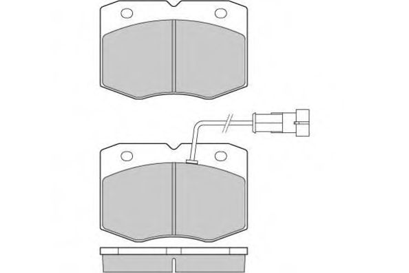 12-0949 ETF Тормозная система Комплект тормозных колодок, дисковый тормоз