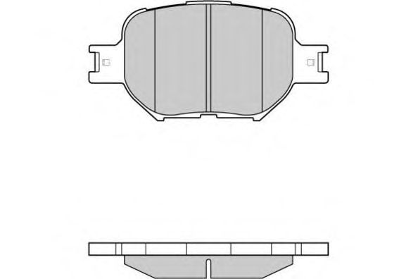 12-0963 E.T.F. Brake Pad Set, disc brake